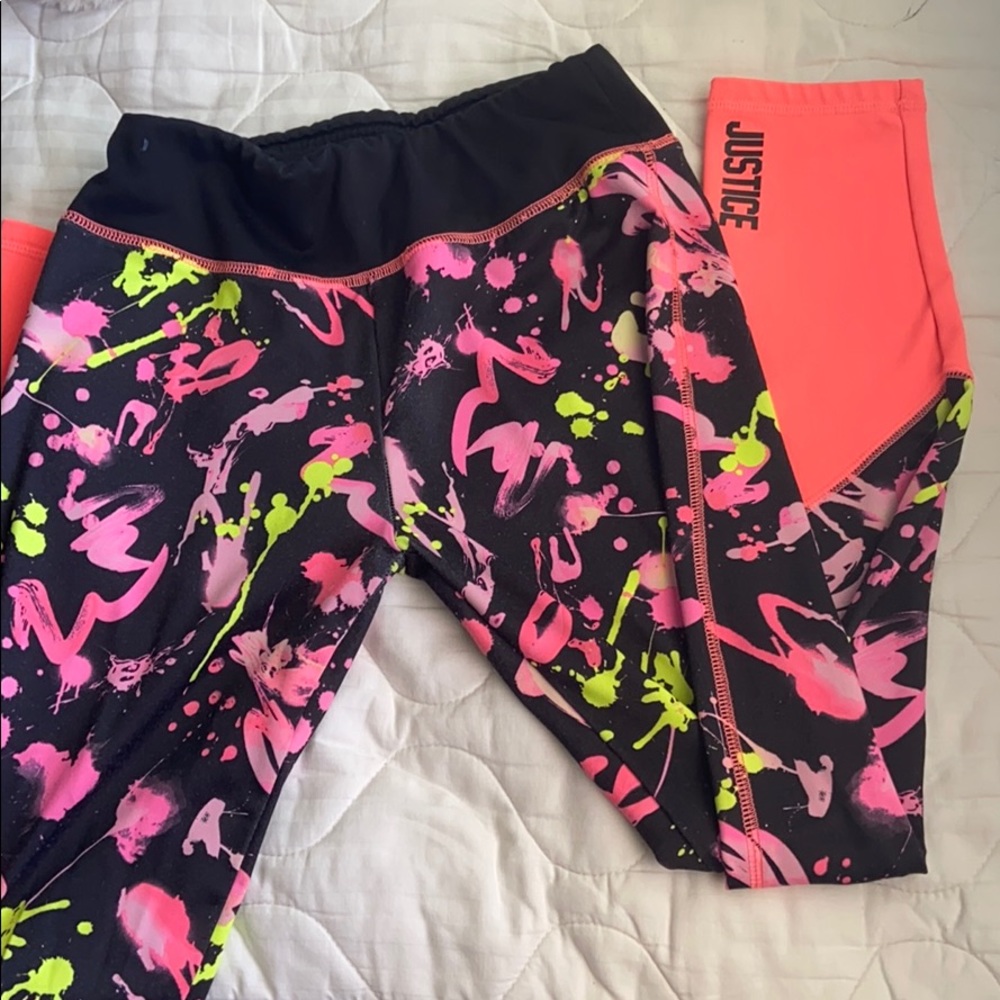 Pink Justice Leggings